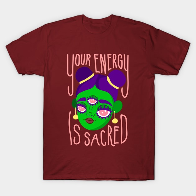 Third Eye T-Shirt by millyvanilly art